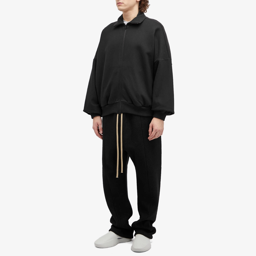 Fear of God Men's High Neck Jacquard Jacket Black